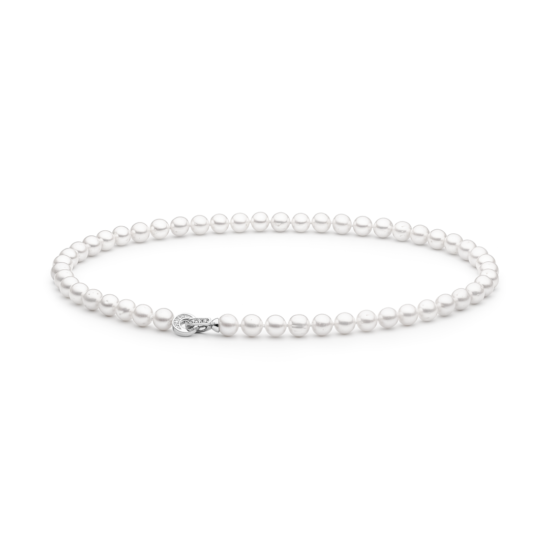 Gaura natural pearls verižica FARWY685-M