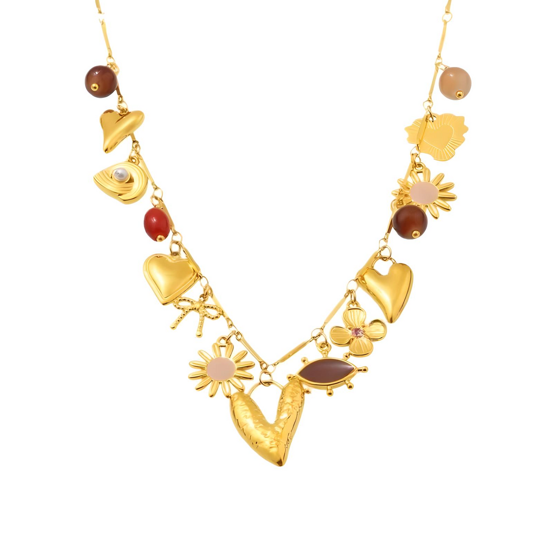 Verižica Boho bloom