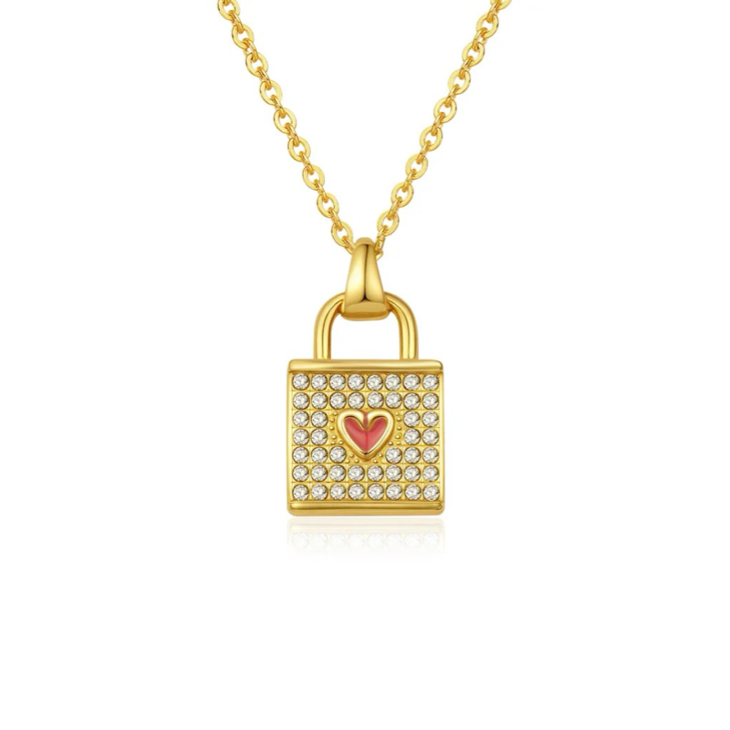 Verižica Lock My Heart
