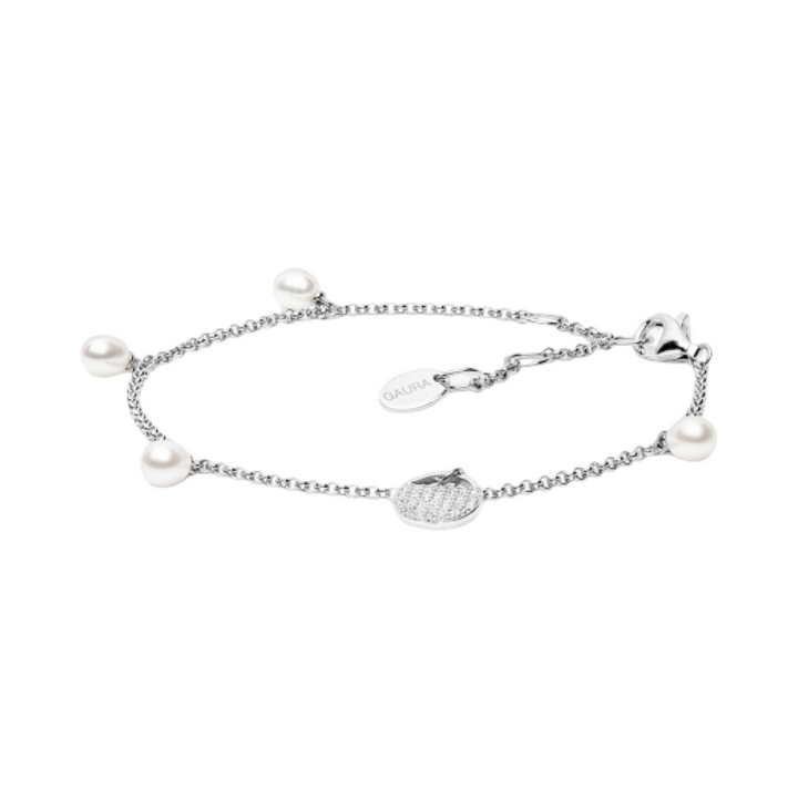 Gaura natural pearls zapestnica SK19488B-W