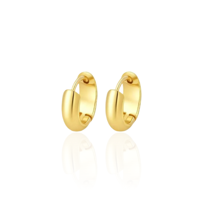 Uhani Basic Hoops - 7mm, 9mm, 12 mm