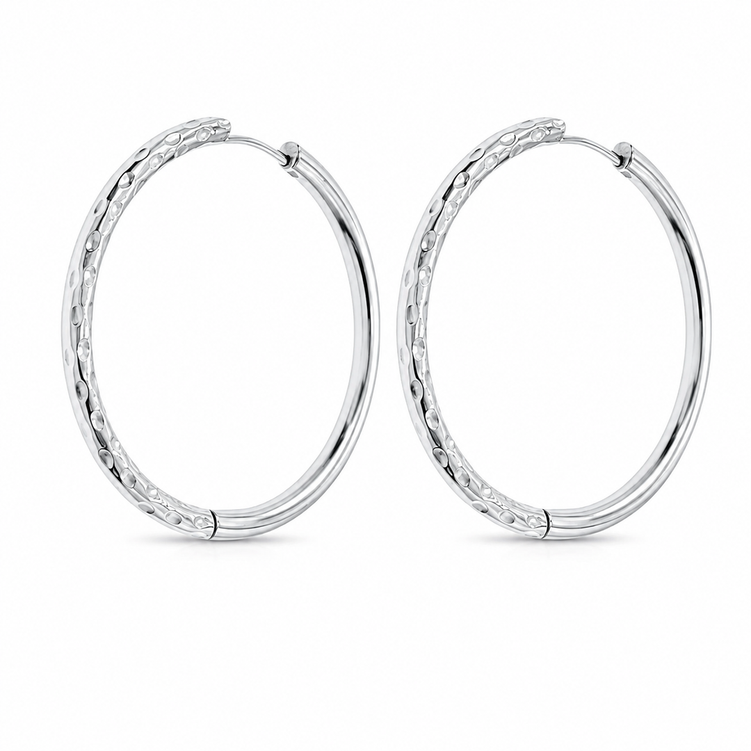Uhani Aurelia Hoop - 3 cm
