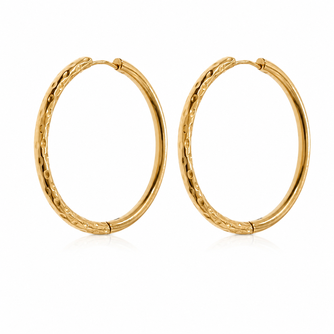 Uhani Aurelia Hoop - 3 cm
