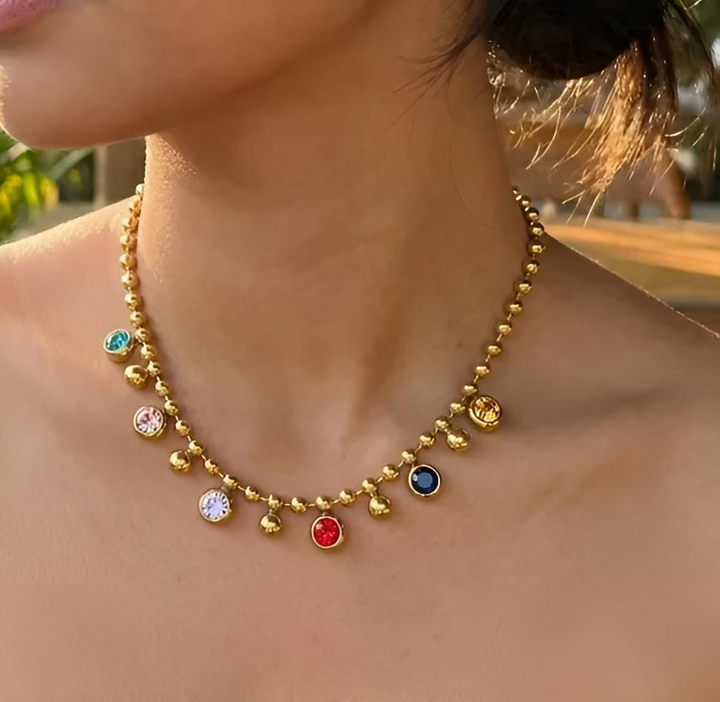 Verižica Rainbow Charm