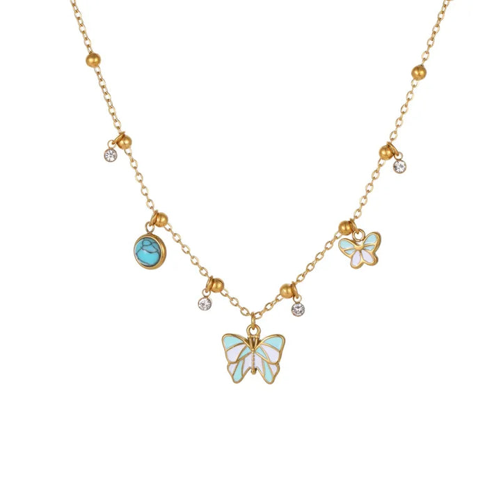 Verižica Butterfly Charm