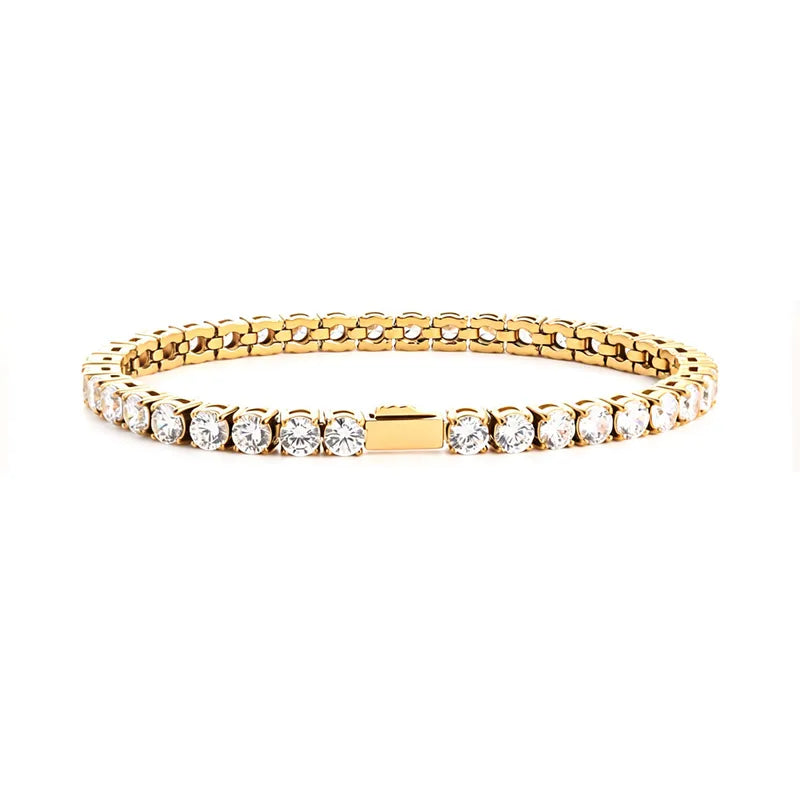 Premium Classic Tennis zapestnica 4 mm