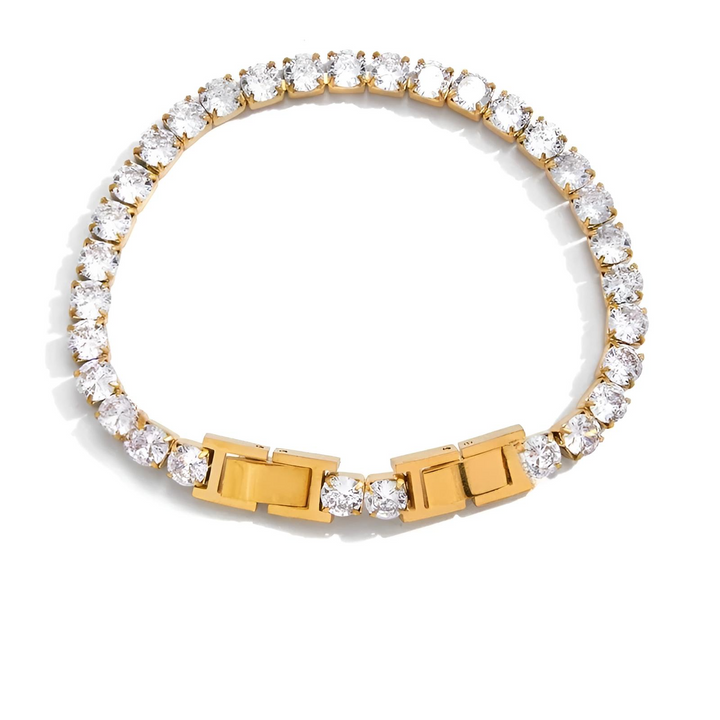 Zapestnica Tennis Flex Gold