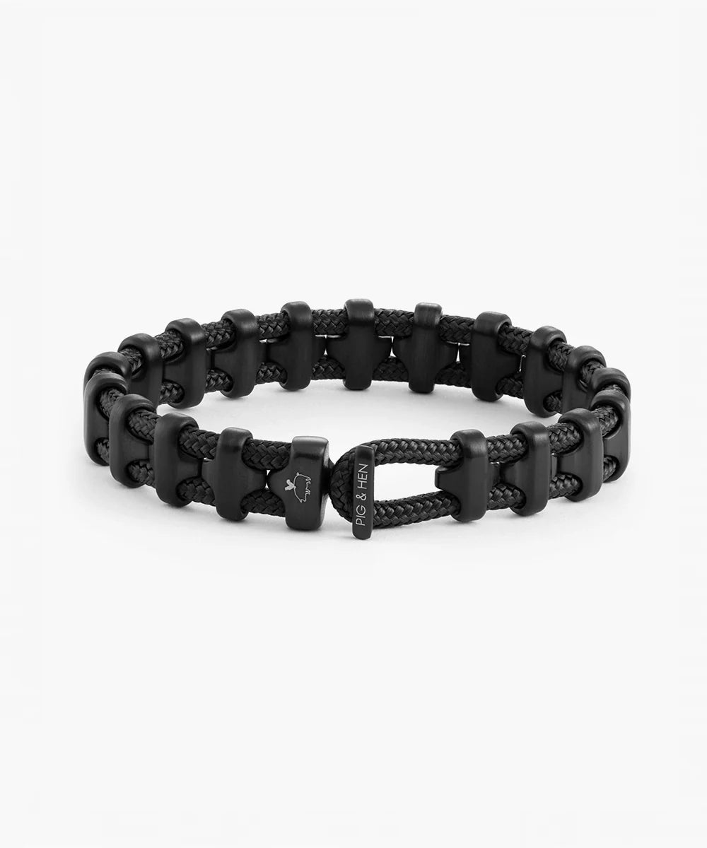 PIG & HEN zapestnica Bold Bob - black