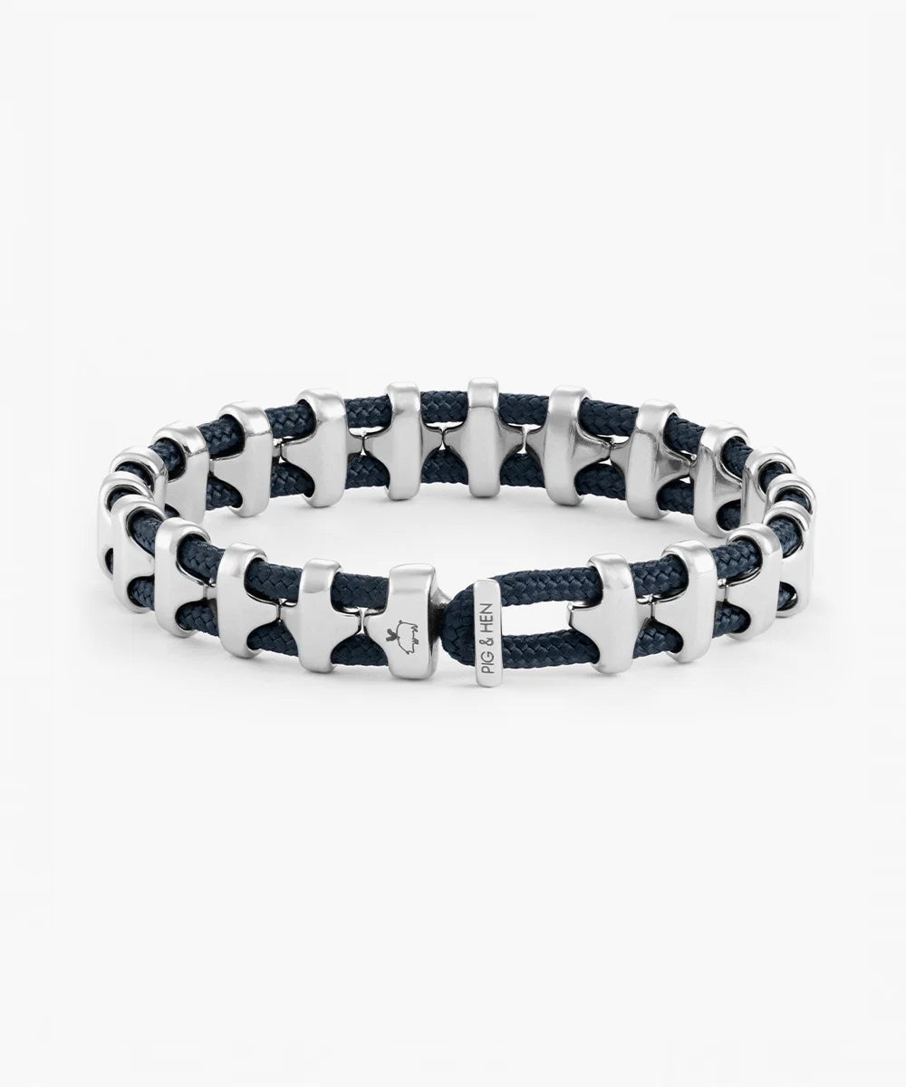 PIG & HEN zapestnica Bold Bob - silver