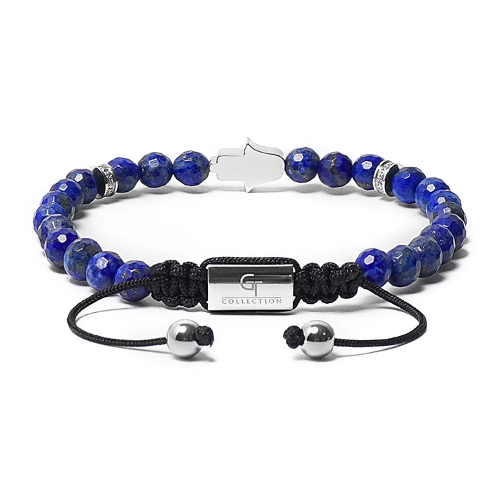 GT collection - moška zapestnica iz perl lapis lazulija