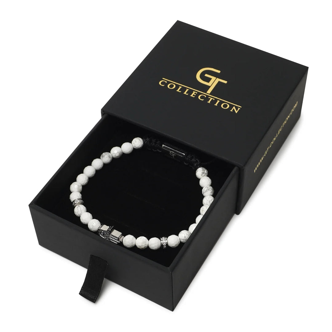GT collection - moška zapestnica iz perl hovlita