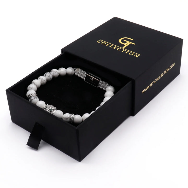 GT collection - moška zapestnica iz perl hovlita