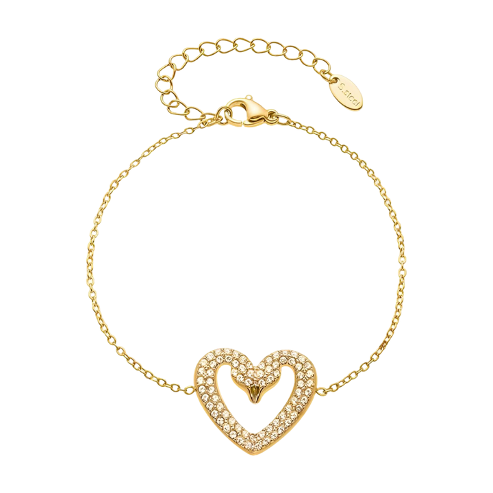 Zapestnica Swan Heart