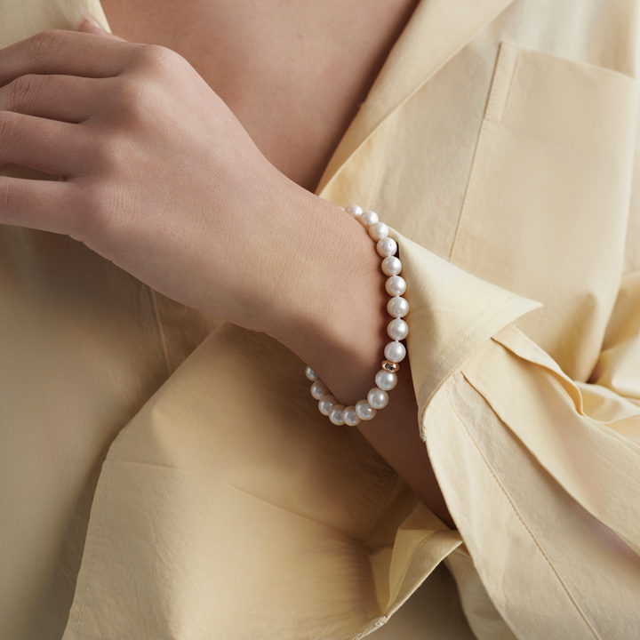 Gaura natural pearls zapestnica 222-66B