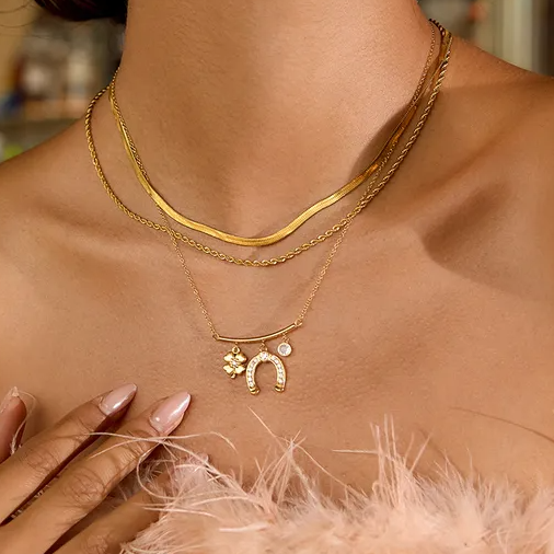 Verižica Lucky Charm Gold