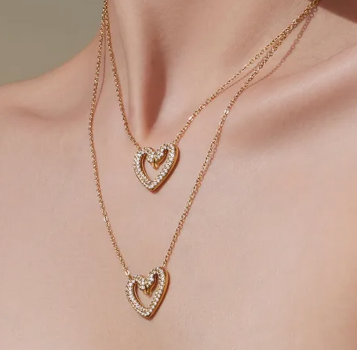 Verižica Swan Heart